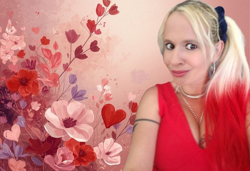 Queen Daisy Chain in Harley Quinn Cosplay